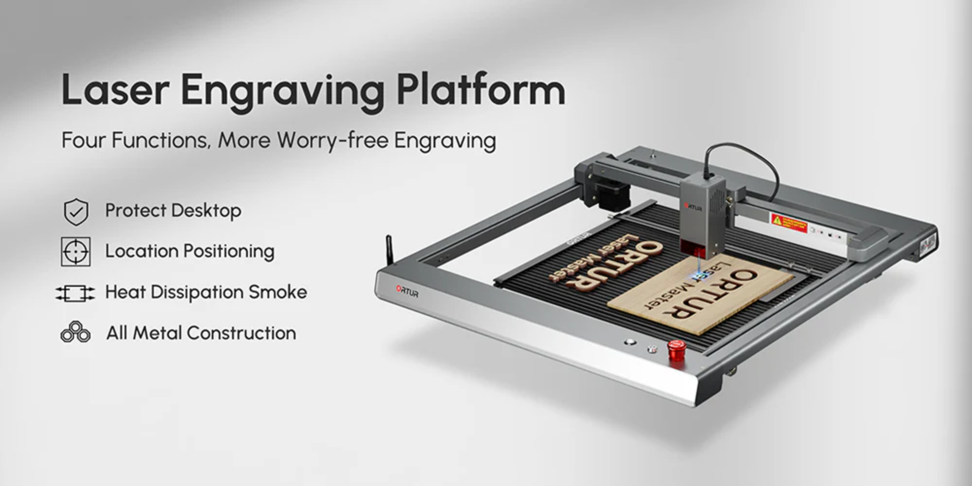 Ortur Laser Engraving Platform banner