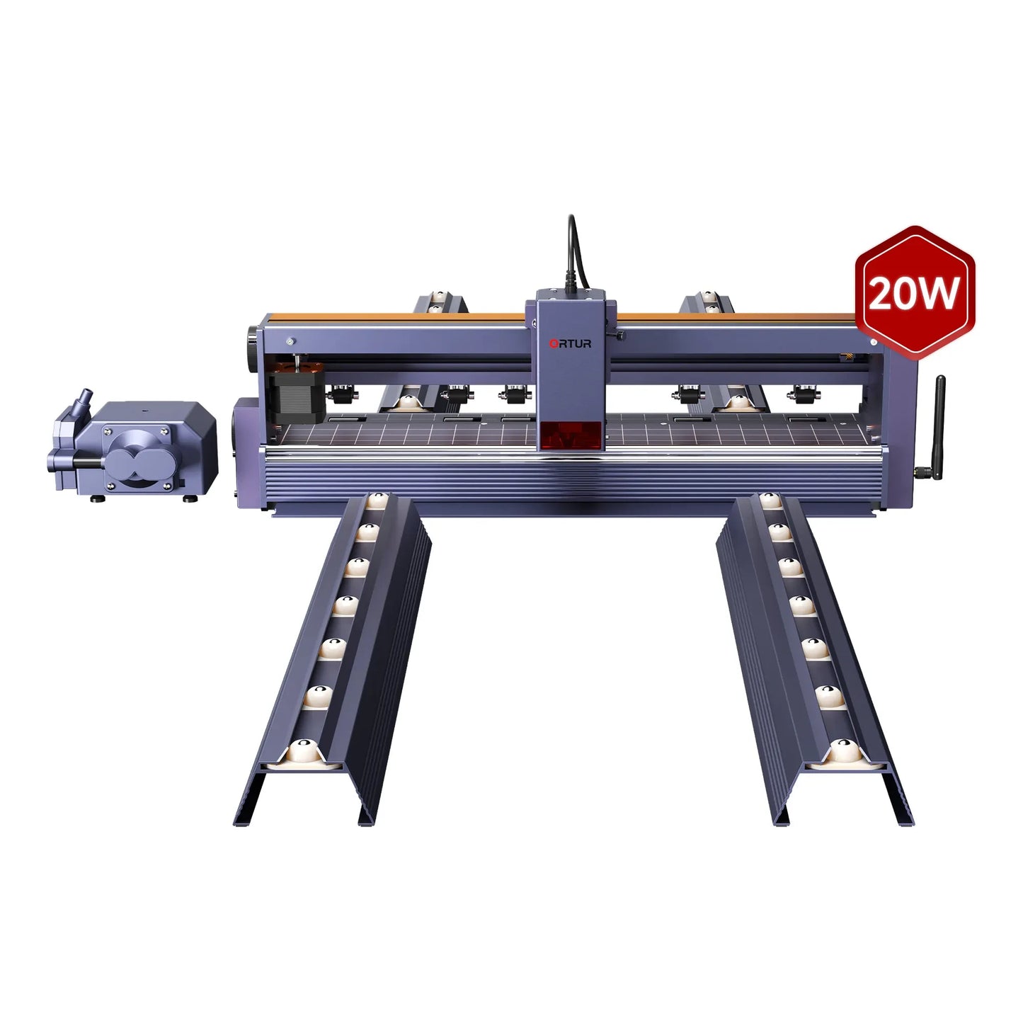 Ortur F10 Conveyor Laser Engraver & Cutter 20W (with Free Air Pump)