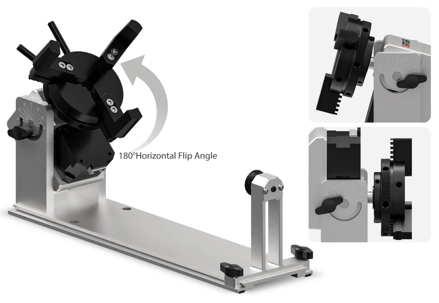 Ortur Laser Y-axis Rotary Chuck (YRC1.0) adjustable stable design