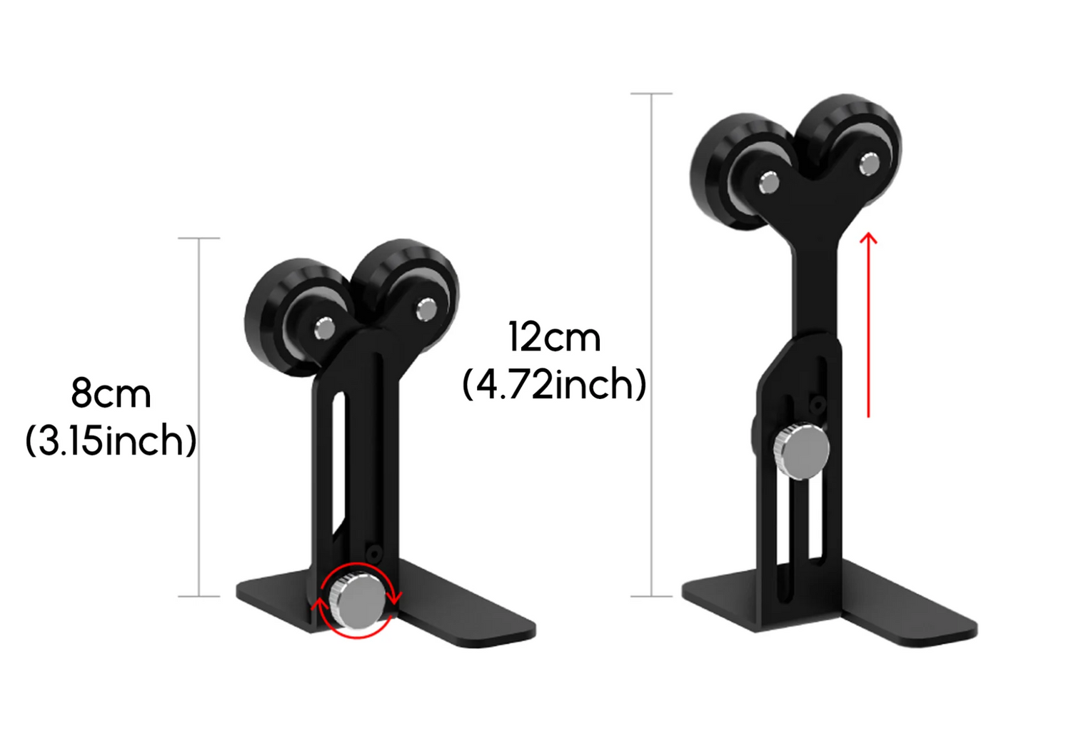 Ortur Laser Rotary Roller (YRR3.0) versatile lift bracket