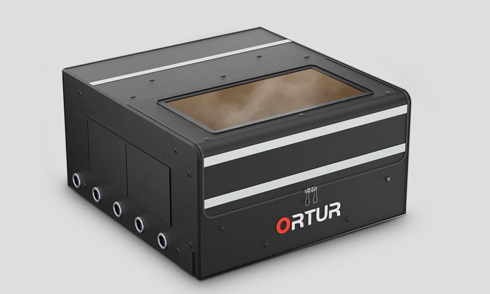 Ortur Laser Engraver Enclosure isolates dust
