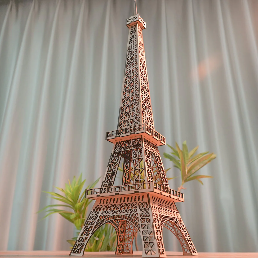 Ortur engraving eiffel tower