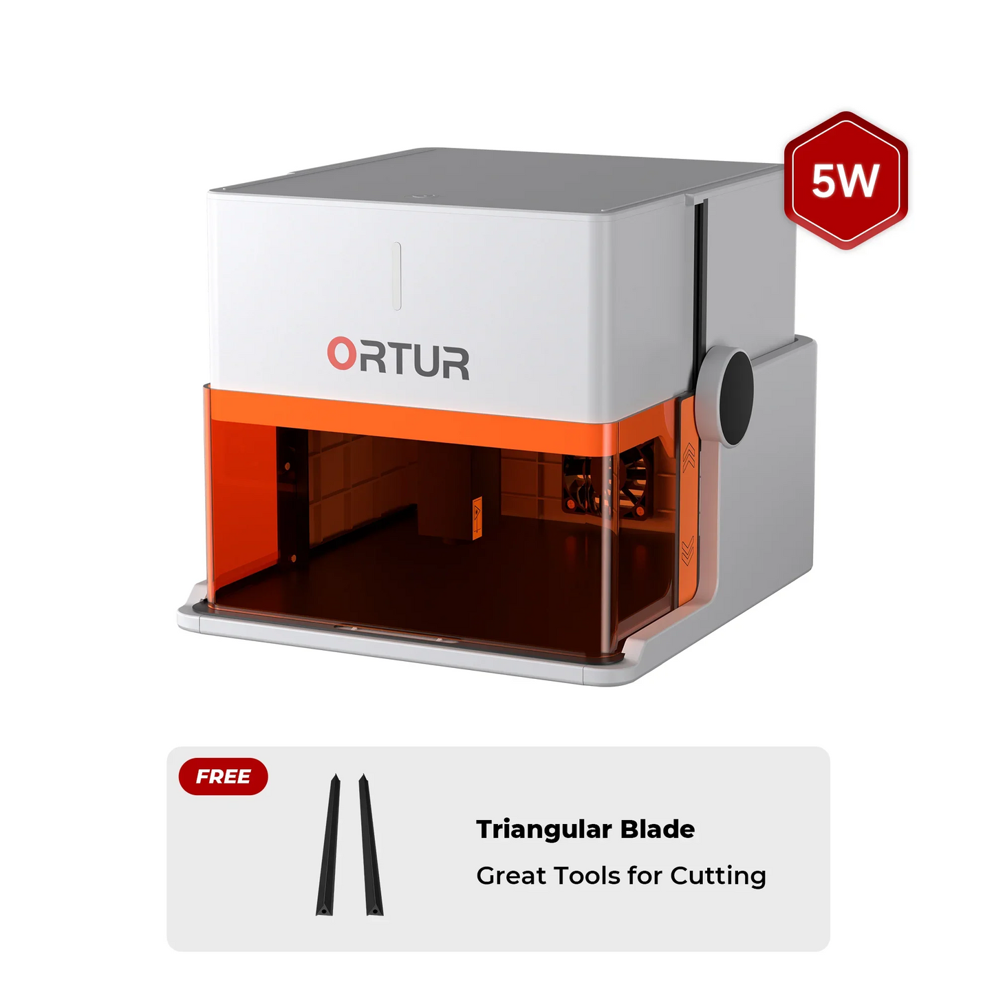 Ortur R1 Grabador Láser 5W y 1.3W Infrarrojo