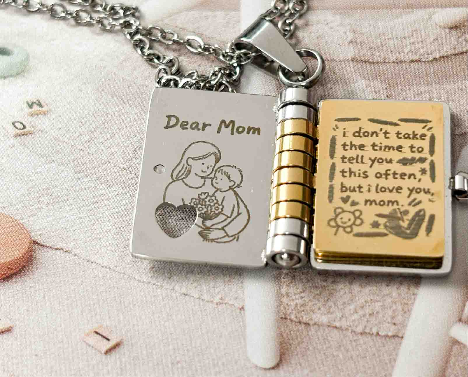 Ortur R2 metal jewelry laser engraving